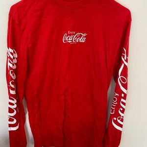 Red long sleeve H&M shirt
